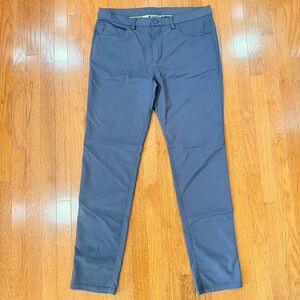 Tasc Performance Pants Men’s 36 Grey Gray Bamboo Viscose Golf 36x32.5 Chinos